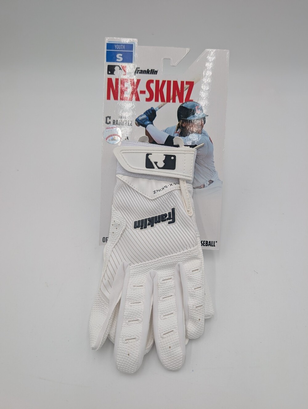Franklin Next Gen Baseball Batting Glove White Small